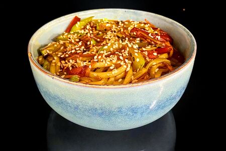 Удон с овощами