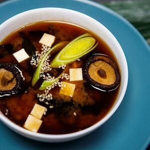 Мисо - суп с лососем