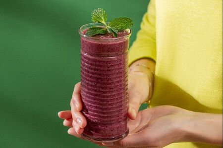 Смузи черника-банан