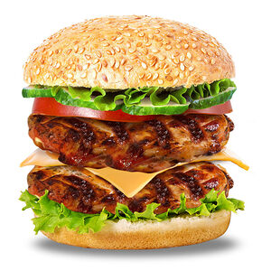 Двойной гриль бургер