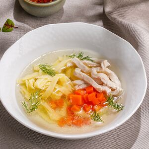 Куриный бульон по-домашнему