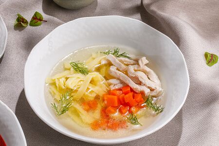 Куриный бульон по-домашнему