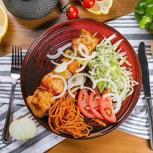 Шашлык Куриный с гарниром