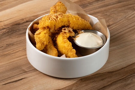 Наггетсы с сырным соусом 