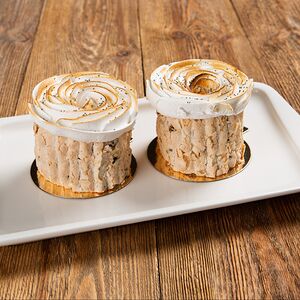 Десерт Малиновый шифон