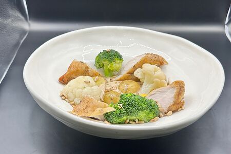 Куриное филе с овощами