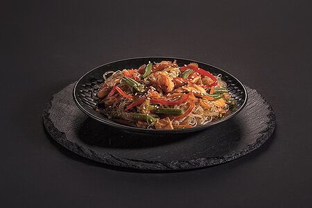 Хрустальная с морепродуктами