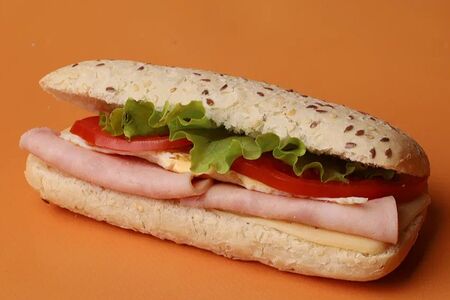 Сэндвич с ветчиной