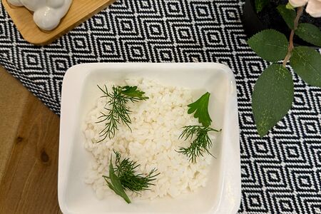 Рис на пару