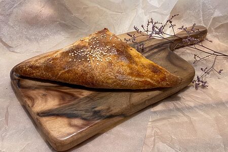 Слойка с курицей-самса