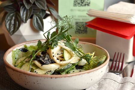 Салат Муэр с кальмаром