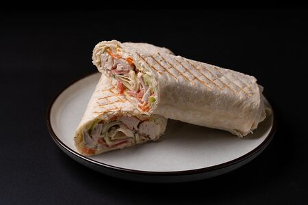 Шаурма с курицей 