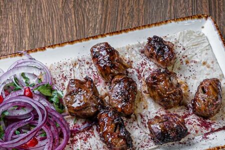 Печень с курдюком