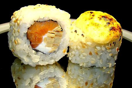 Запеченный лосось