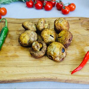 Шампиньоны на углях