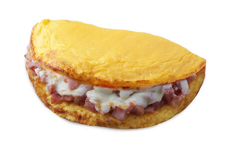 Омлет с беконом