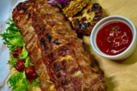 Огненные рёбрышки (1/2 порции)