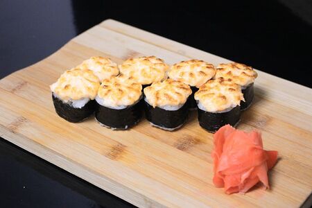 Запеченный с лососем