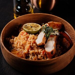 Куриная грудка с рисом Том ям