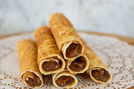 Вафельная трубочка 