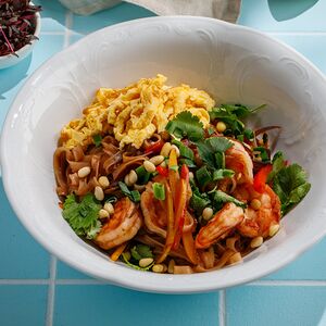 Пад Тай с креветками