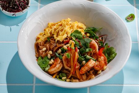 Пад Тай с креветками