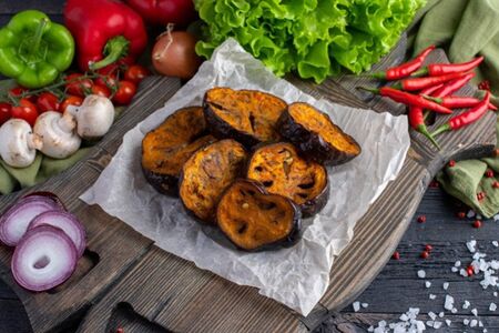 Баклажаны на углях