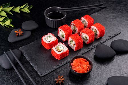 Ролл Сливочная Калифорния с угрём