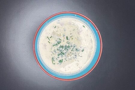 Уха по-фински в сливочном бульоне