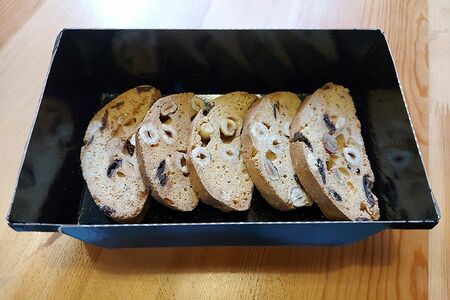 Печенье Бискотти с медом и шоколадом