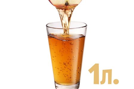 Яблочный свежевыжатый сок