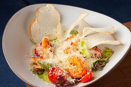 Цезарь с креветками