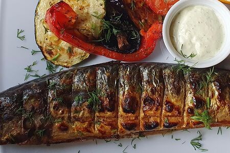 Скумбрия на гриле