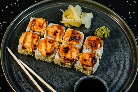 Запеченный с крабом