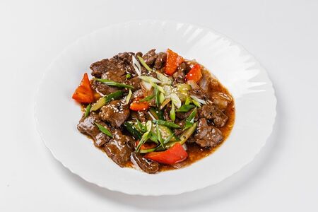 Мясо с овощами