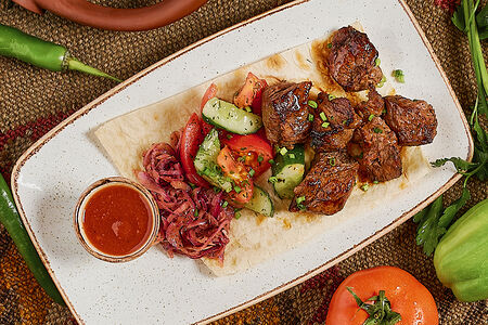 Шашлык из говядины