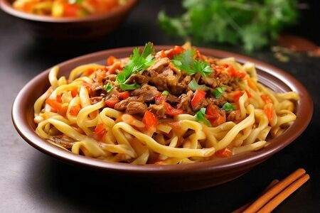 Лагман жареный