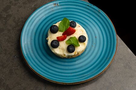 Миндально-кокосовый чизкейк