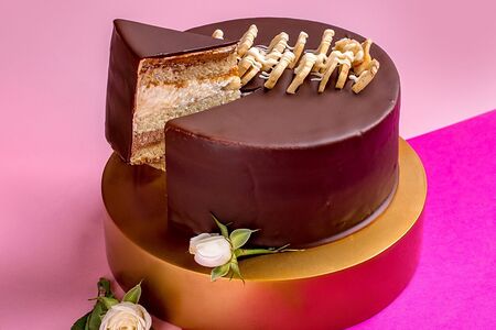 Торт Шоколадно-банановый