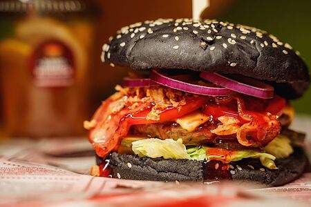 Бургер Черная мамба