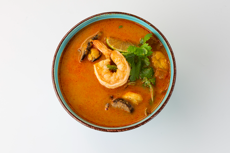 Суп Том Ям с морепродуктами