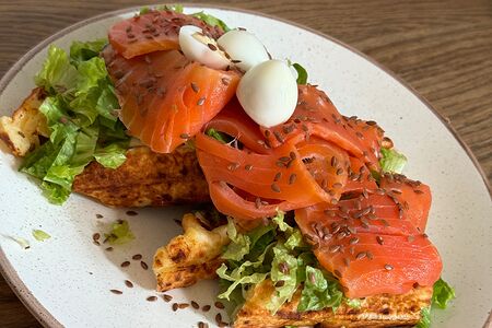 Мамин завтрак с апельсиновым фрешом 