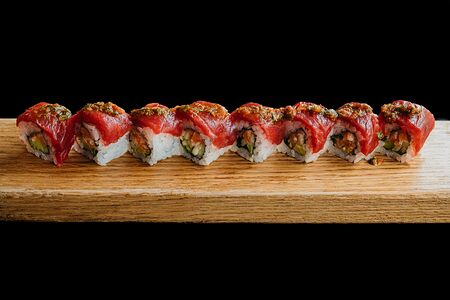 Тунец, сальса