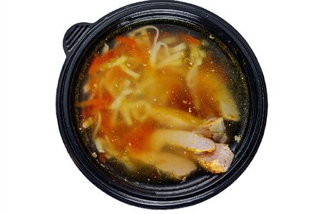 Суп куриный