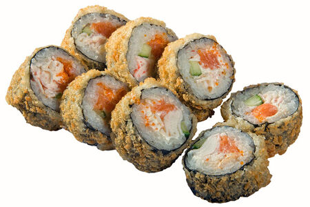 Жареный ролл Имбирный