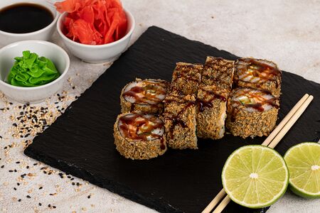 Темпура с лососем