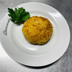 Биточек куриный  с овощами