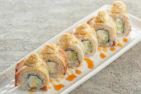 Ролл Филадельфия с угрем