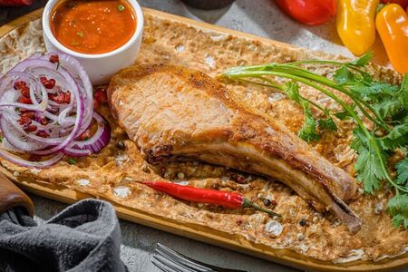 Шашлык из свиной корейки