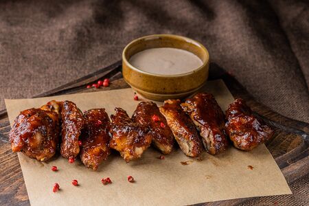 Куриные крылышки BBQ